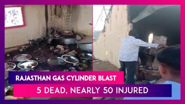 Rajasthan Cylinder Blast: Five Killed, Nearly 50 Injured In Gas Cylinder Explosion During Wedding Event In Jodhpur